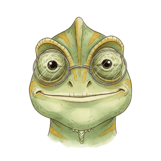 Martin — chameleon portrét